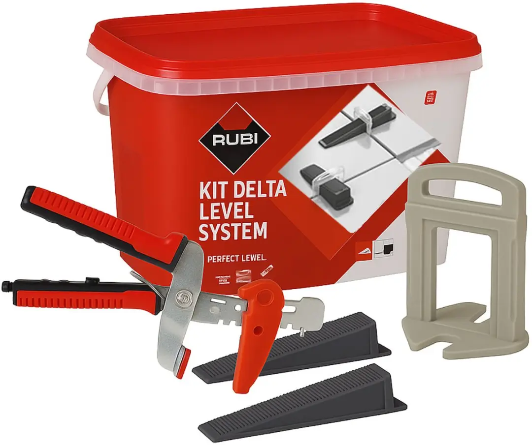 Rubi Delta Levelling 5mm Large starterskit 100 clips + 100 keggen