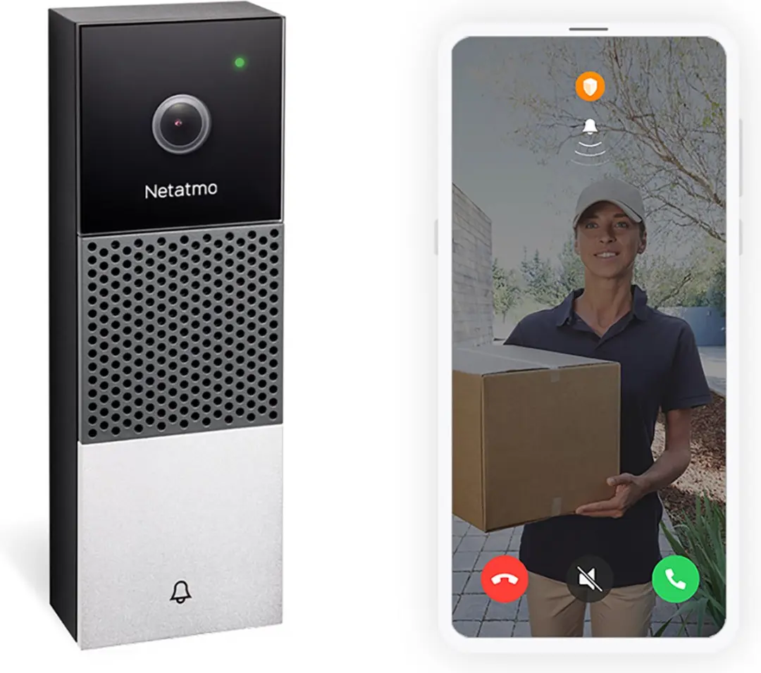 Netatmo Slimme Video Deurbel met Camera