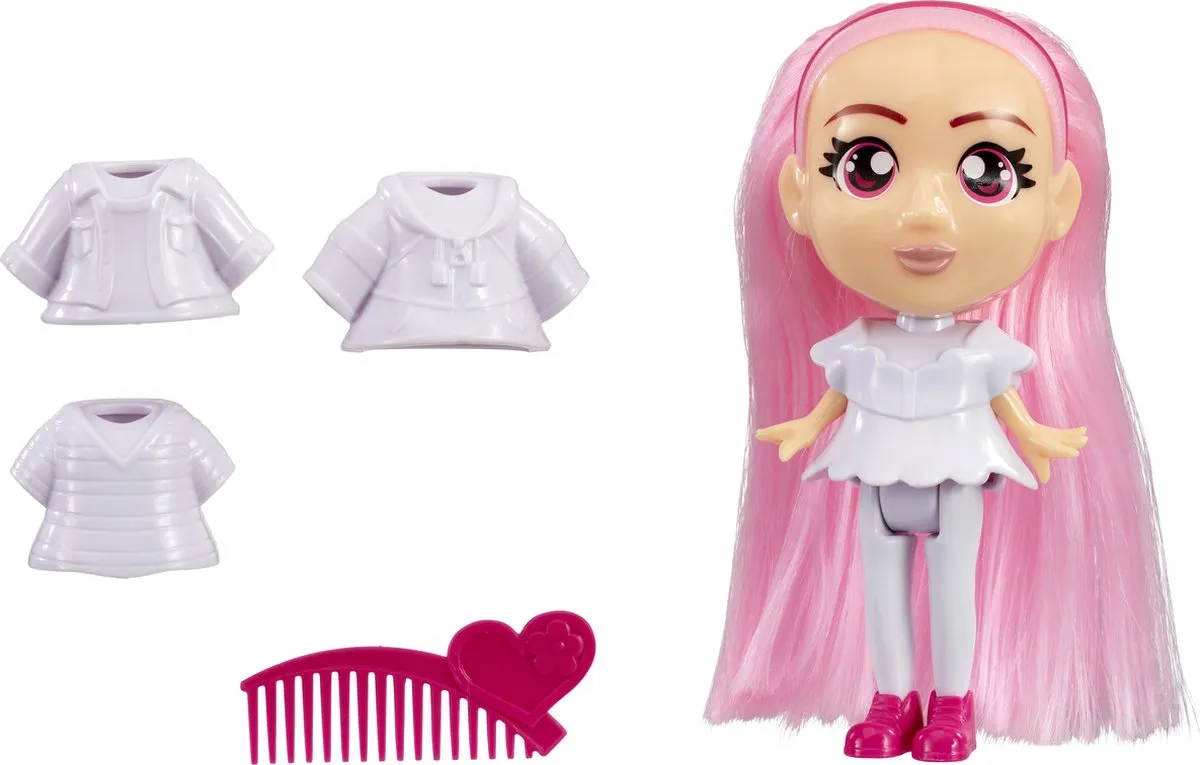 Crayola Colour & Style Friends Pop - Roze - 9-delig