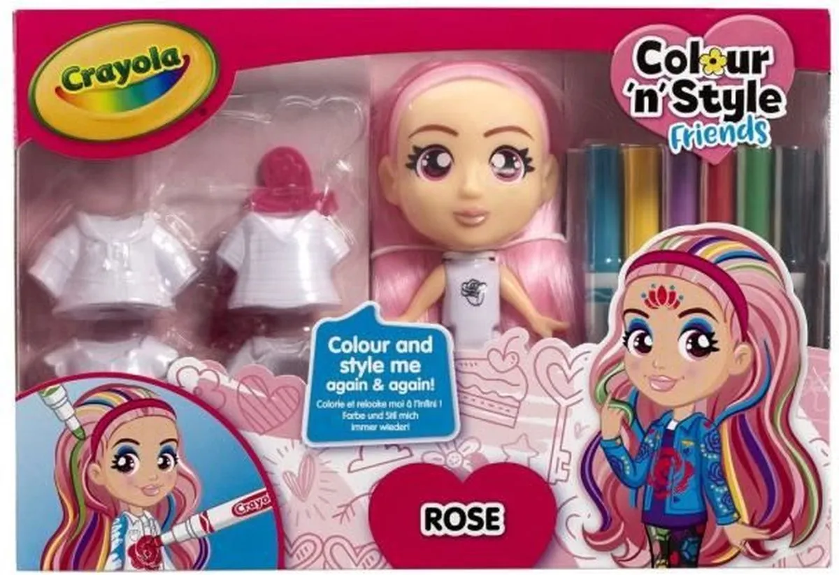 Crayola Colour & Style Friends Pop