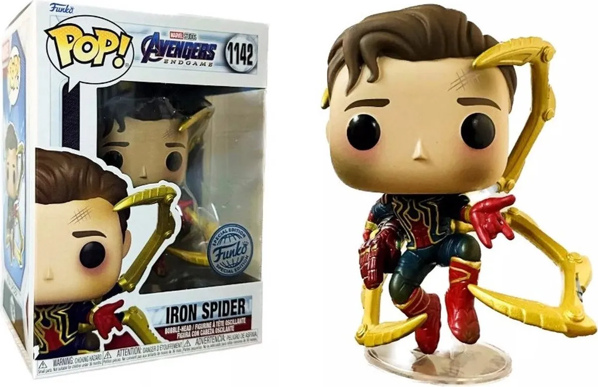 Funko Pop! Iron Spider Marvel Avengers Endgame 1142 - Multi