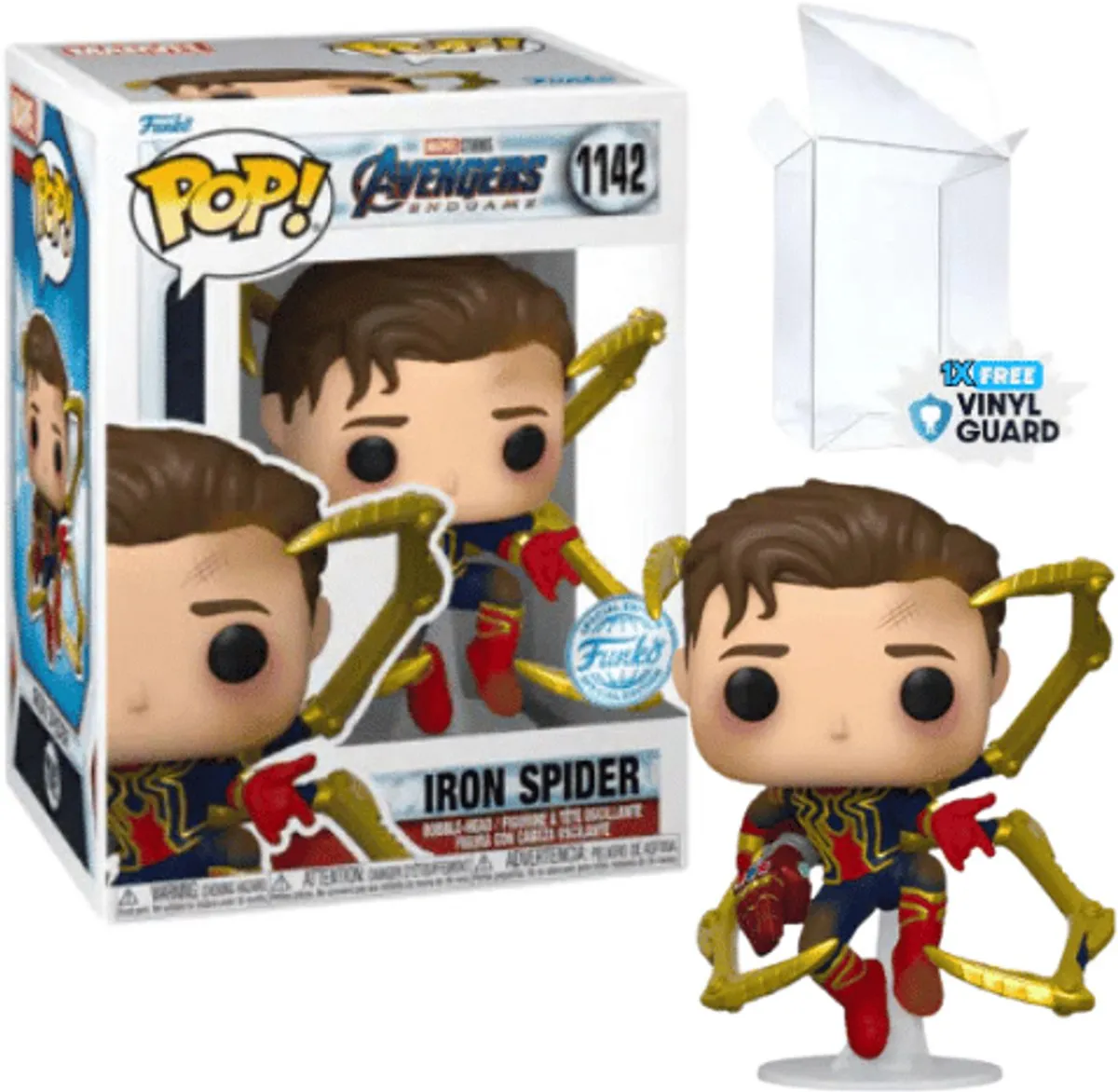 Funko Pop! Iron Spider Marvel Avengers Endgame 1142 - Multi
