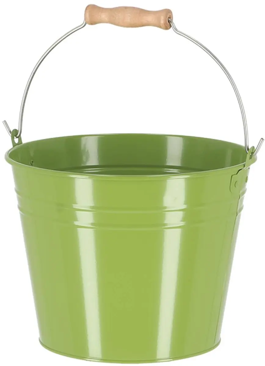 Esschert Design Emmer S Groen 4,75 Liter Metaal