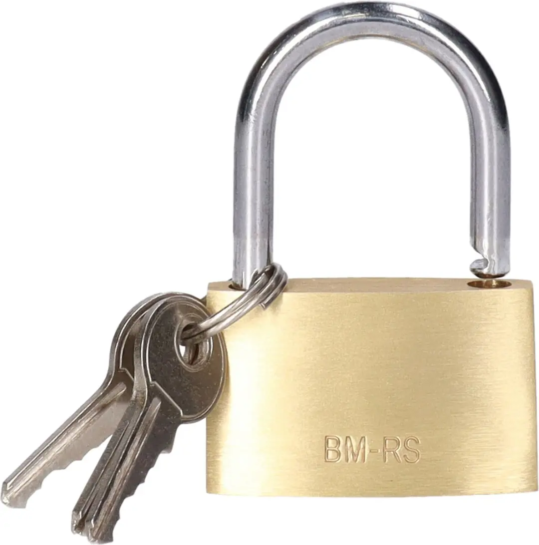Bruder Mannesmann Hangslot met 3 sleutels