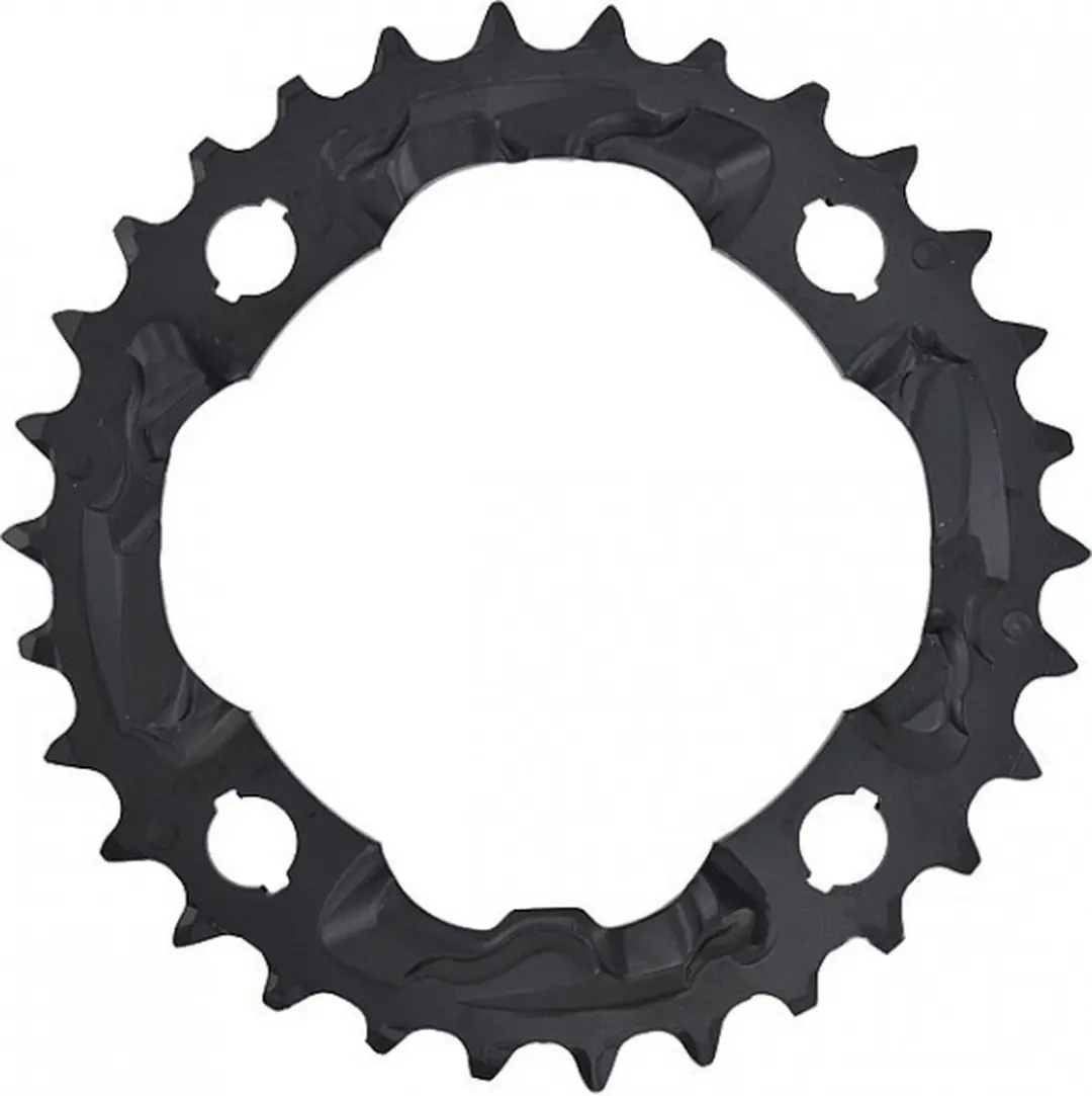 Shimano FC-MT500 Kettingblad 30T - 3x10-speed - 96mm BCD - Zwart