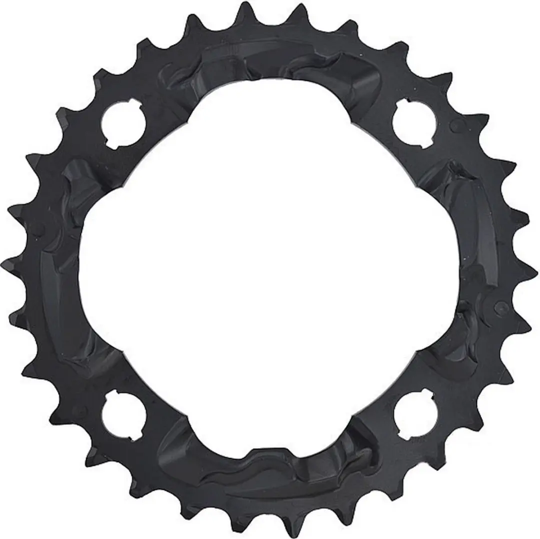 Shimano FC-MT500 Kettingblad 30T - 3x10-speed - 96mm BCD - Zwart