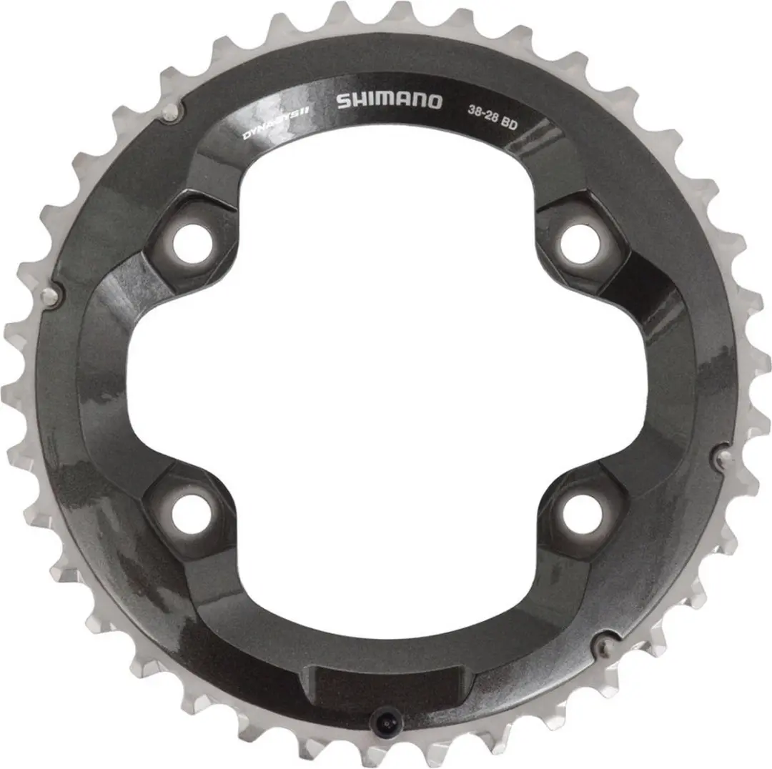 Shimano XT FC-M8000 Kettingblad 38T - 11 Speed - Zwart - afbeelding 4 van 5