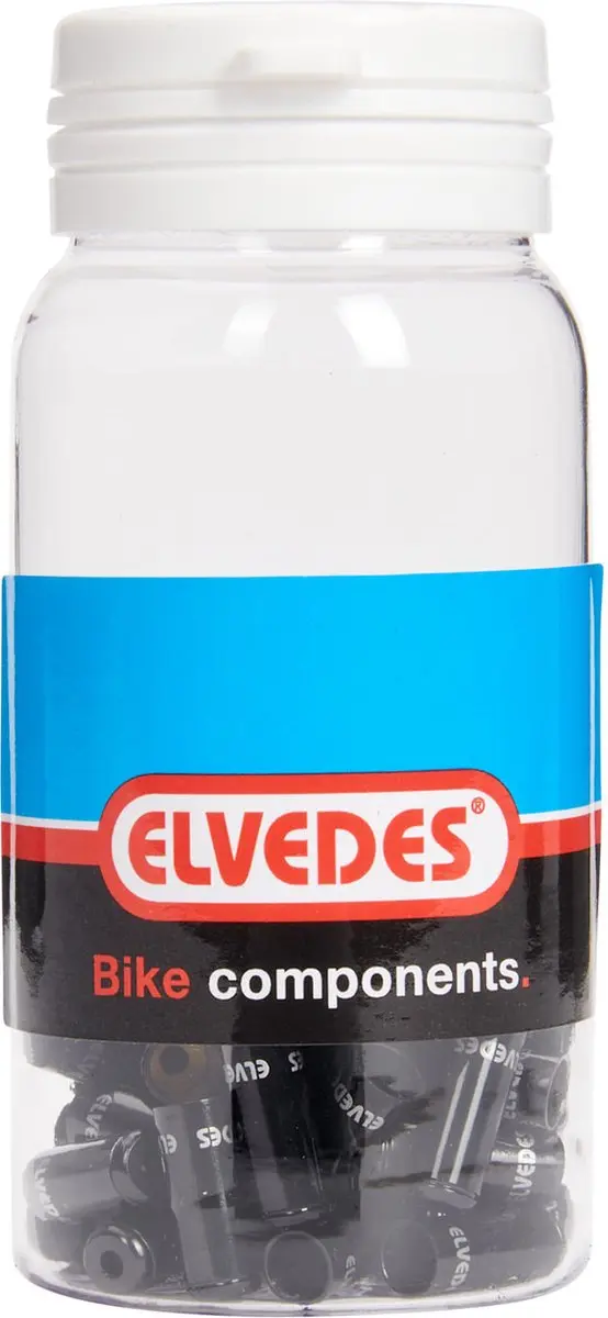 Elvedes Kabelhoedjes 5mm Zwart