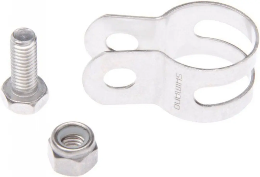 Remarmklem Shimano SM-CLIP 5/8" / 15mm met bout en moer