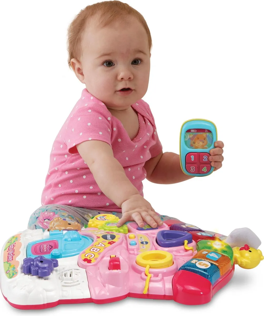 VTech 2-in-1 Baby Walker 80-505652 - Roze