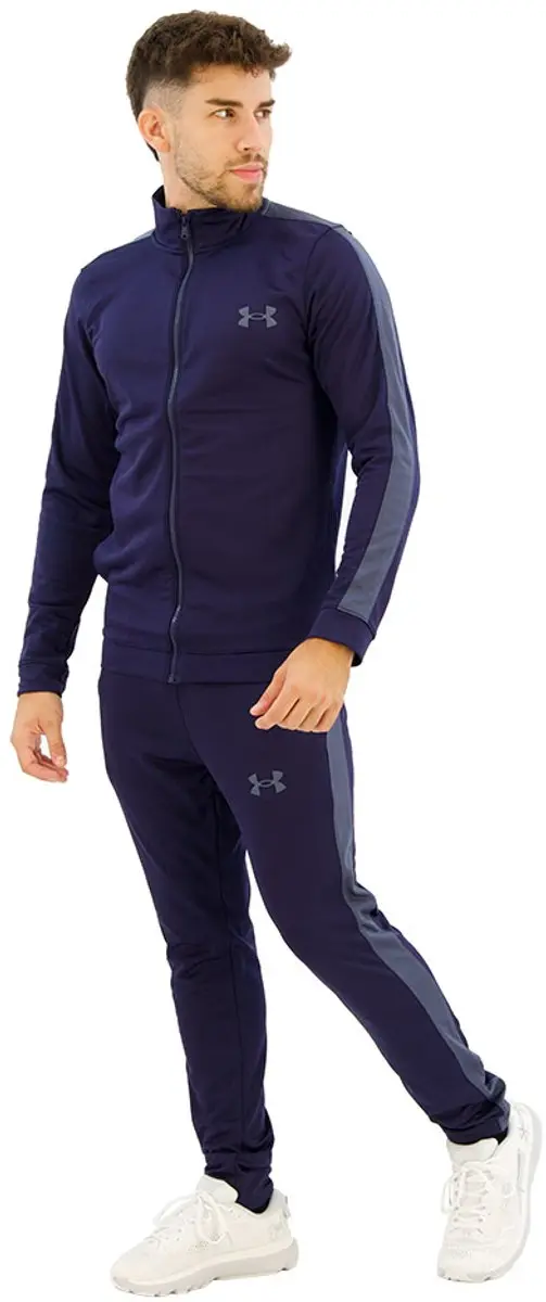 Under Armour UA Rival Knit Trainingspak - XS - Midnight Navy/Gray - afbeelding 6 van 6