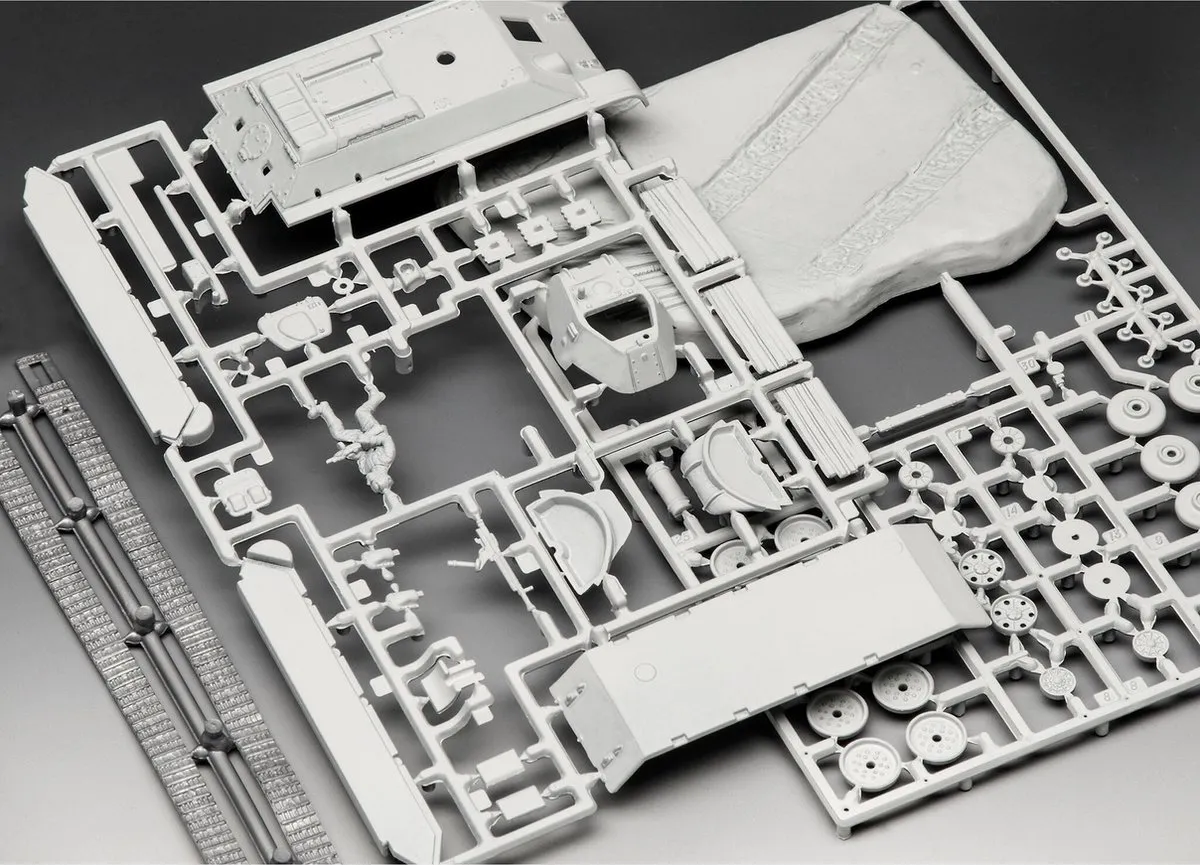 Revell 03294 T-34/76 Modell 1940 Modelbouwpakket - 1:76 - 76 Onderdelen