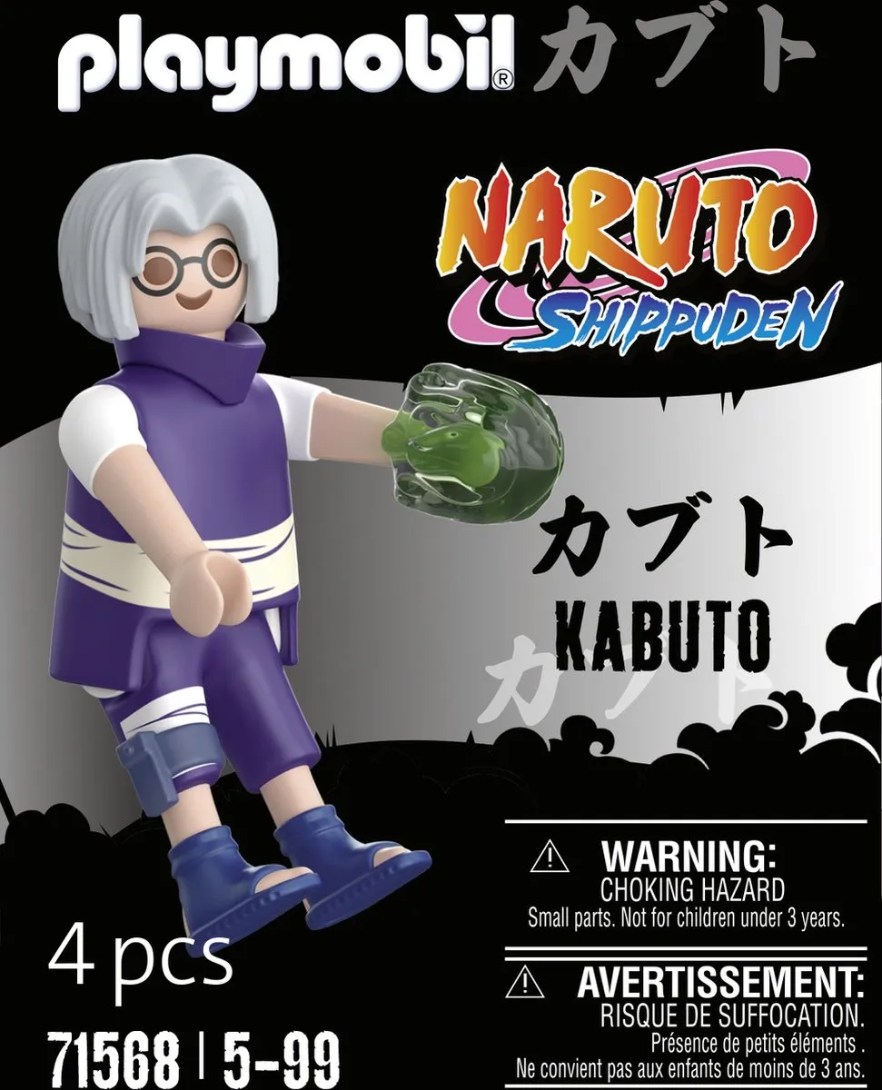 Playmobil Naruto Kabuto 71568 - Multicolor