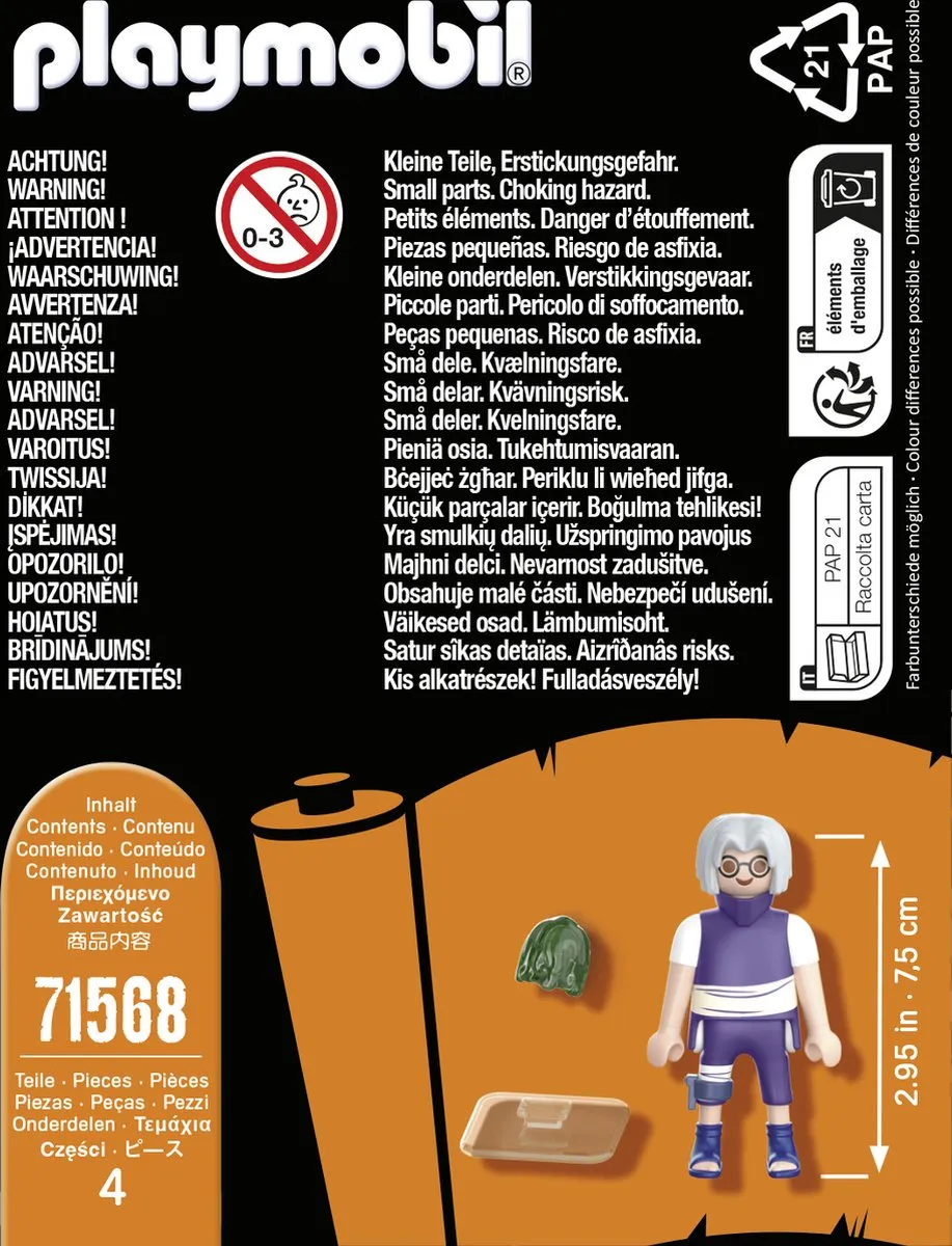 Playmobil Naruto Kabuto 71568 - Multicolor