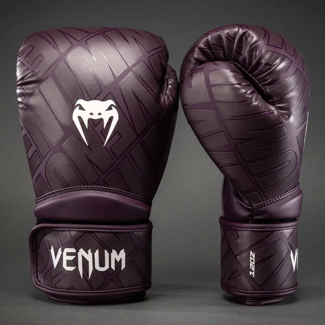Venum Contender 1.5 XT 3D Bokshandschoenen 10 OZ - Donkerpaars