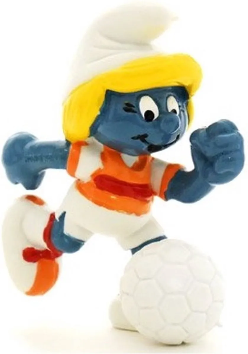 Schleich Smurfin Voetballer/Voetbalster 20163