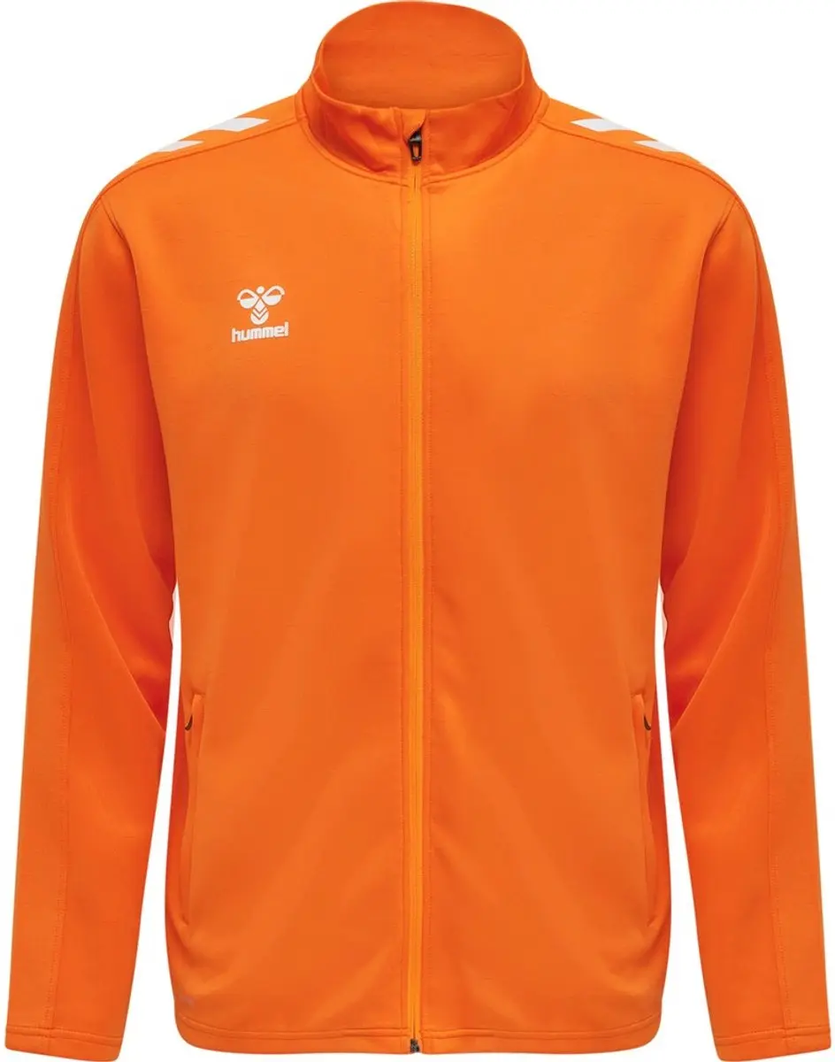 Hummel HMLCore XK Zip Jacke - Orange - XL - afbeelding 2 van 3