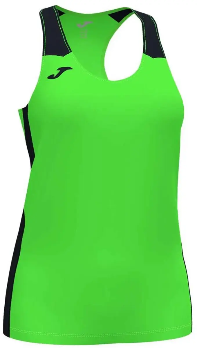 Joma Record II Mouwloos T-shirt Geel M