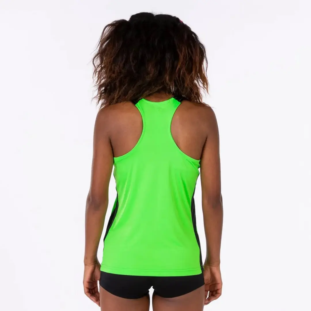 Joma Record II Mouwloos T-shirt Geel M