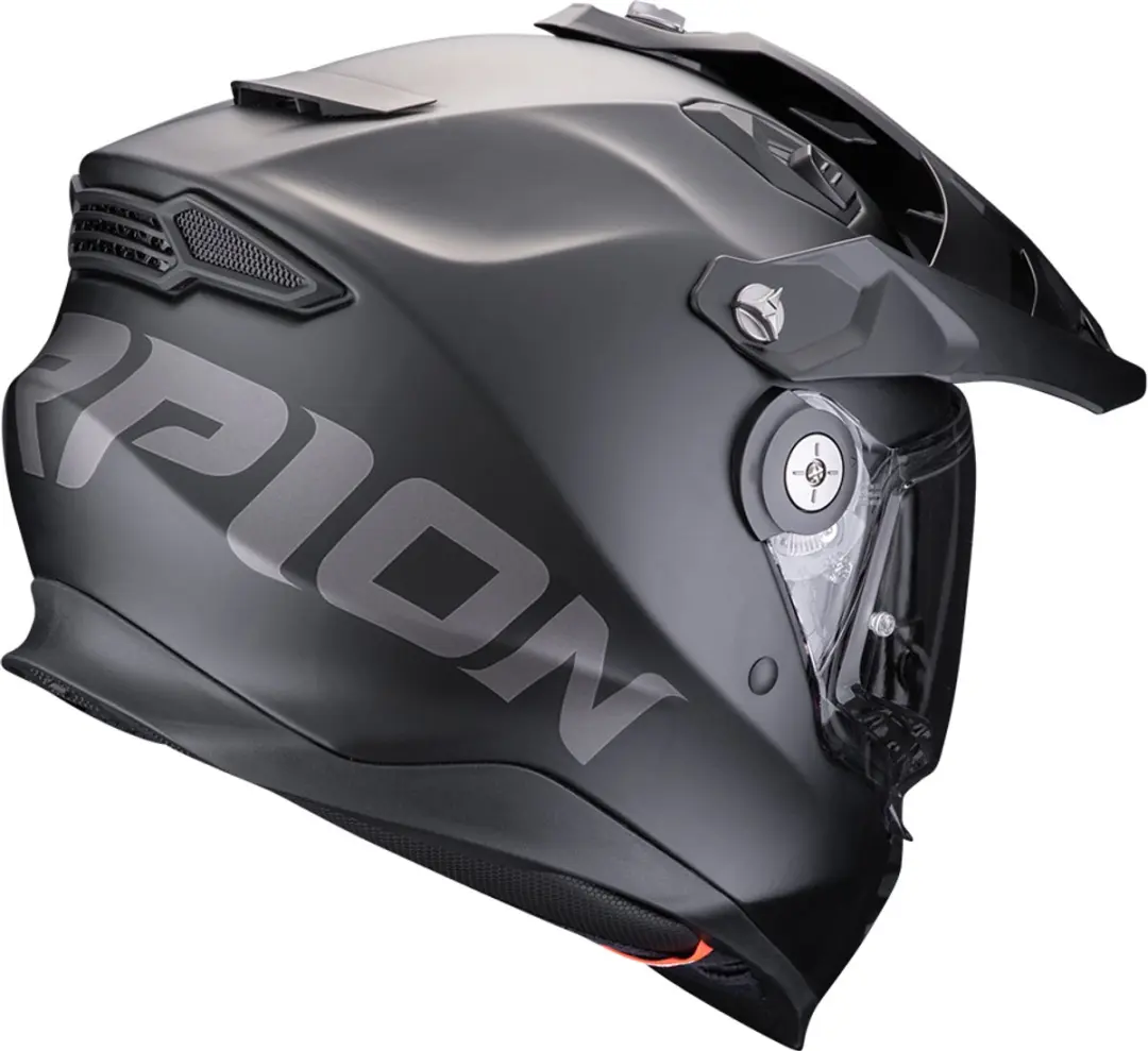 Scorpion ADF-9000 Air Solid Mat Zwart Adventure Helm - Maat L