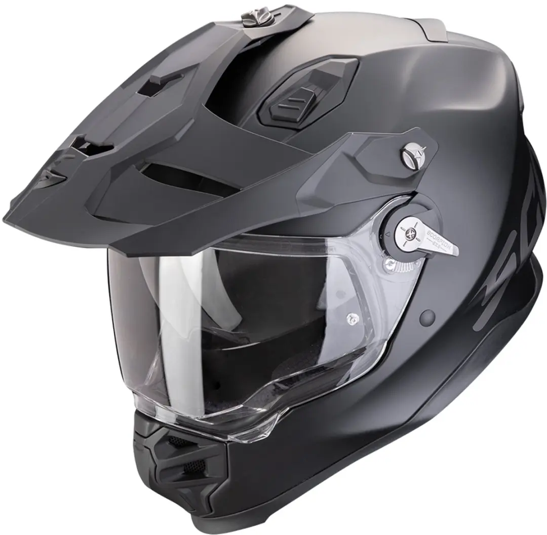 Scorpion ADF-9000 Air Solid Mat Zwart Adventure Helm