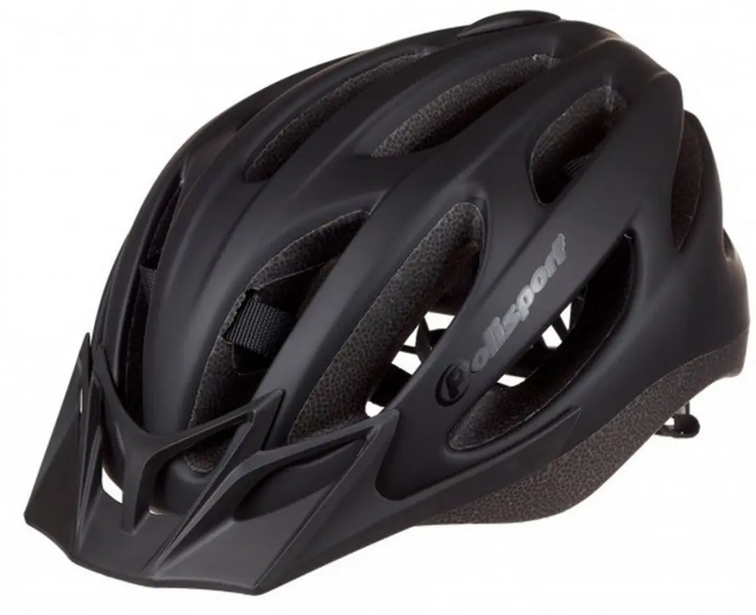 Polisport Sport Flow Fietshelm - Mat Zwart - Maat M