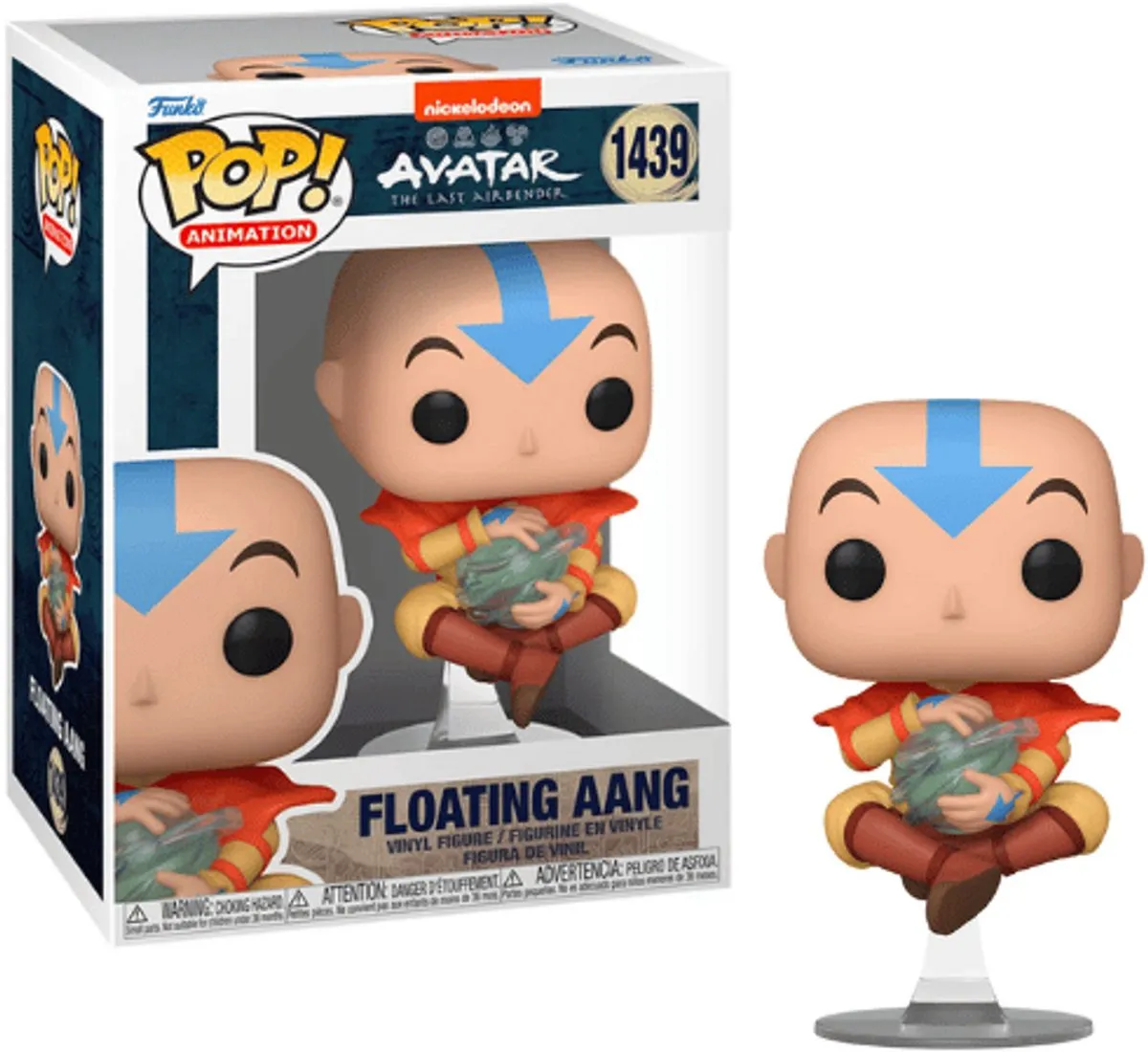 Funko Pop Animation Avatar Floating Aang #1439 - afbeelding 6 van 6