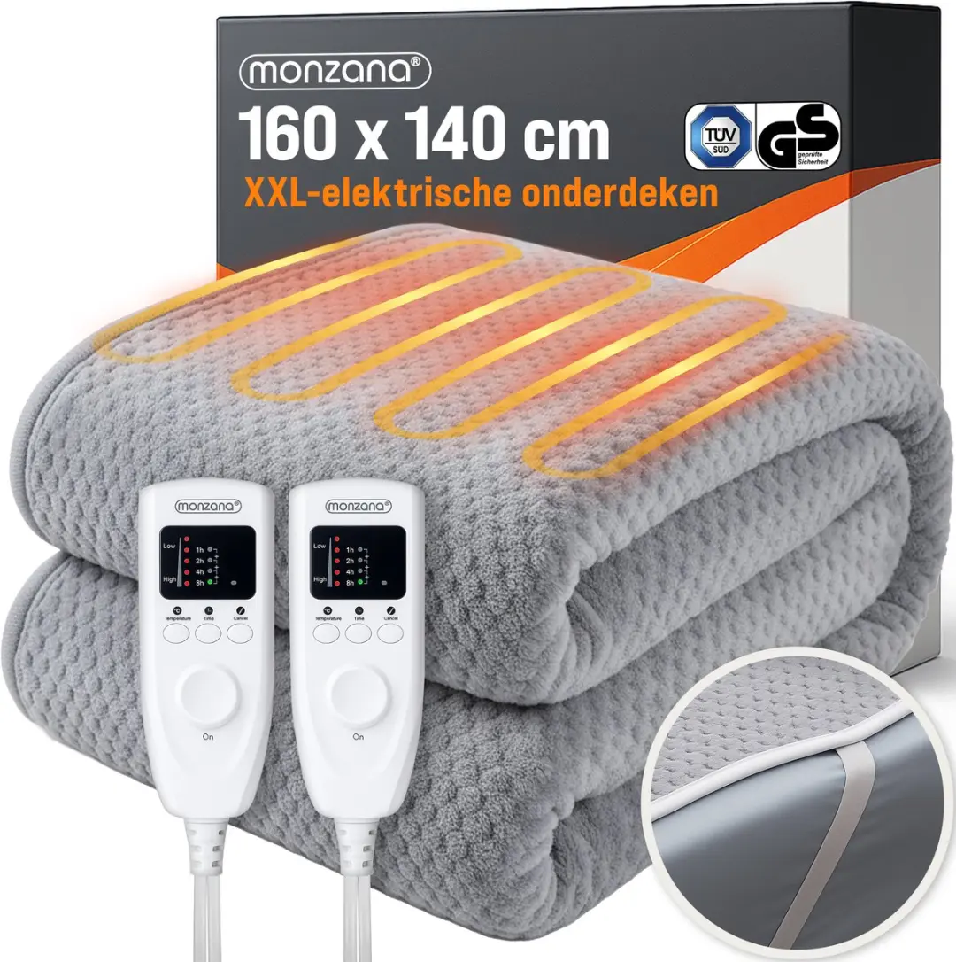 Deuba Monzana DBHD04 Elektrische Warmtedeken 160x140cm