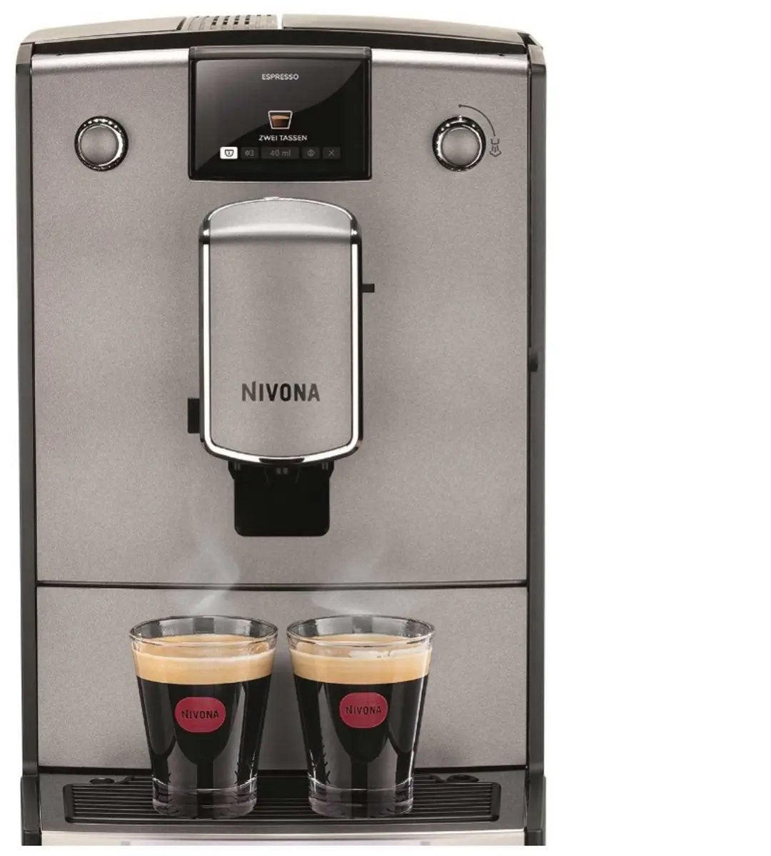 Nivona NICR695 Espressomachine - 5 Programma's - Titanium - afbeelding 4 van 6