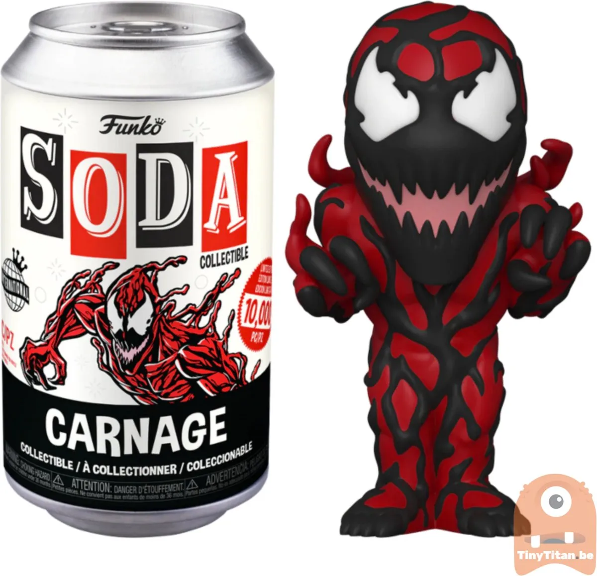 Funko Spider-Man Carnage Vinyl Soda Figure 11cm