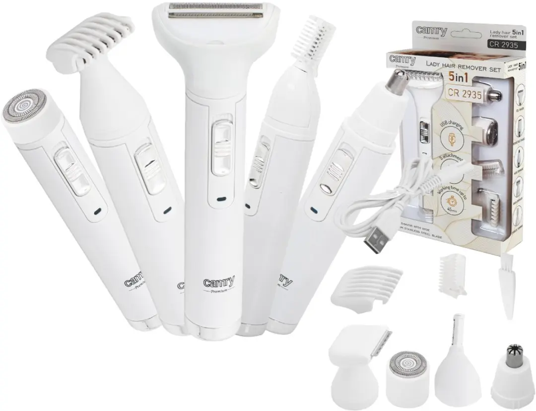 Camry CR 2935 Multi-functionele Trimmer Set - 4 Stuks