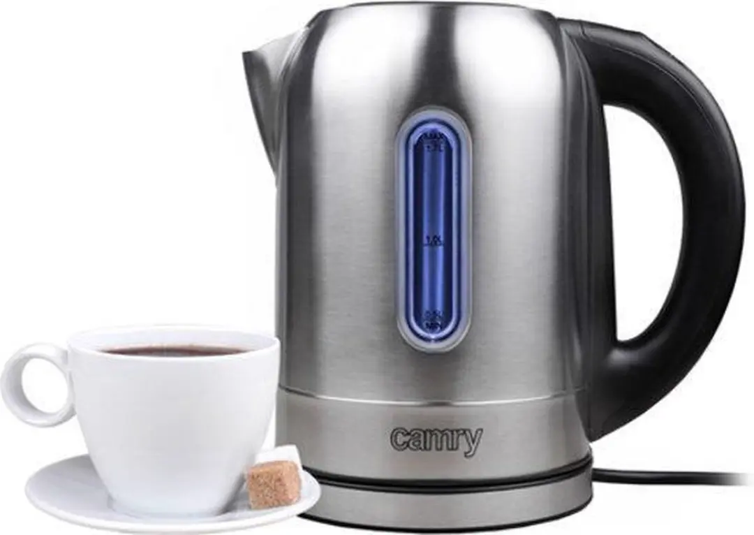 Camry CR 1253 Waterkoker 1.7L - Zilverkleurig - afbeelding 3 van 6