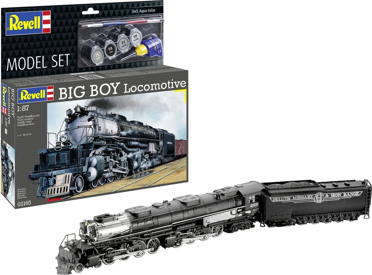 Revell 62165 Big Boy Locomotief Modelbouwpakket