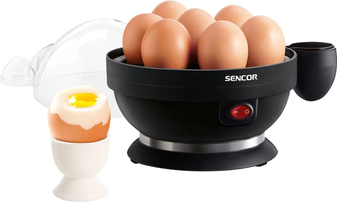 Sencor SEG 710BP Eierkoker 7 Stuks - 380W - Zwart - afbeelding 5 van 5
