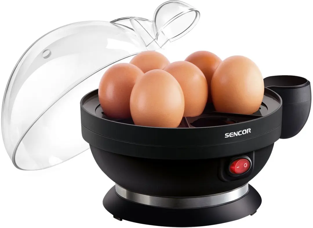 Sencor SEG 710BP Eierkoker 7 Stuks - 380W - Zwart - afbeelding 3 van 5