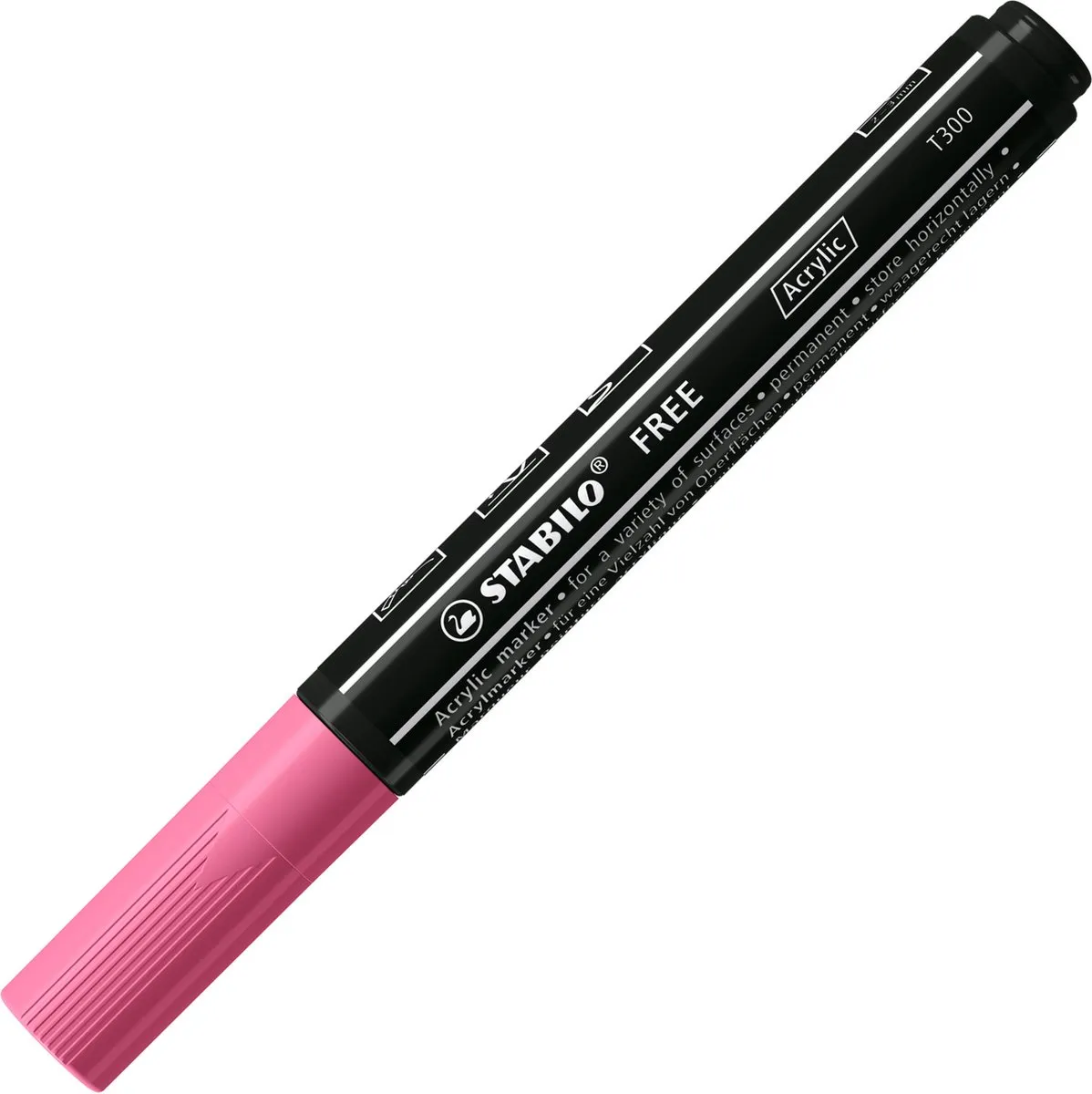STABILO FREE Acryl Marker T300 Candy Set - 5 Stuks
