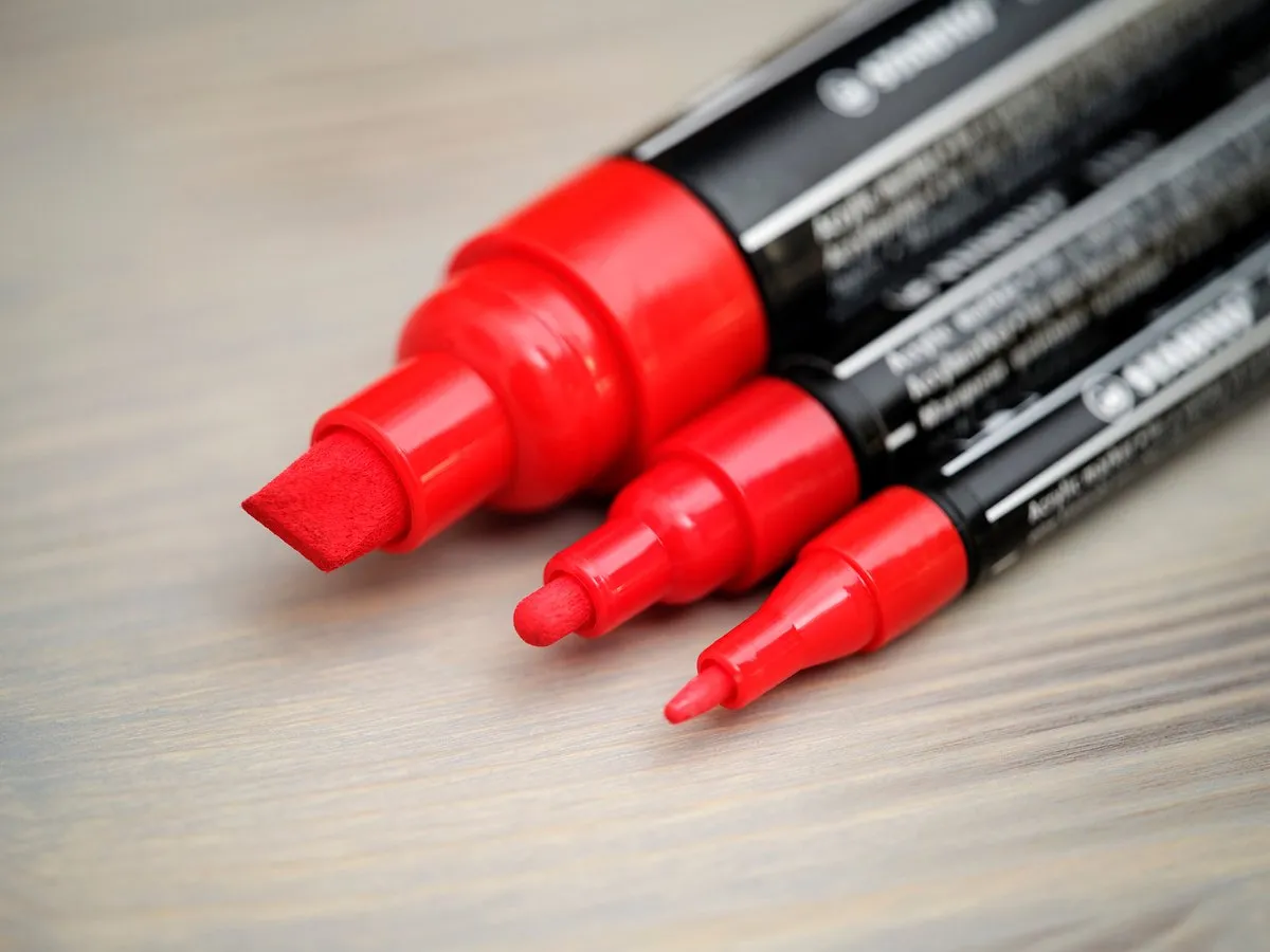 STABILO FREE Acryl Marker T300 Candy Set - 5 Stuks