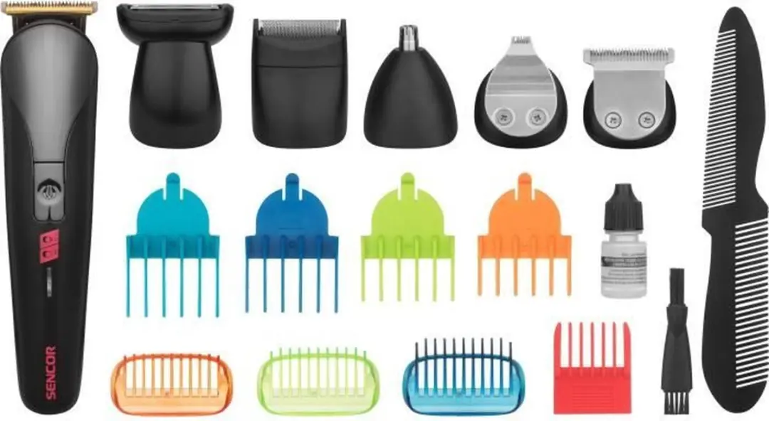 Sencor SHP 7411BK Tondeuse - 12 Accessoires - Zwart