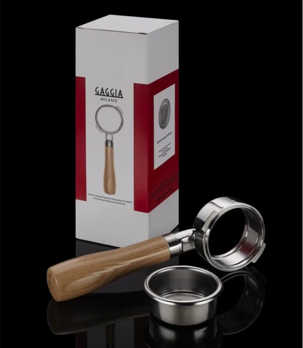 Gaggia Piston Bodemloze Filterhouder RI9142/01 - RVS
