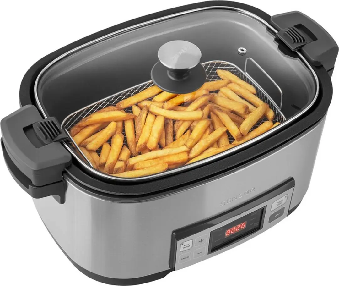 Sencor SPR 5500SS MultiCooker 7L - 1350W - Zilver - afbeelding 5 van 6