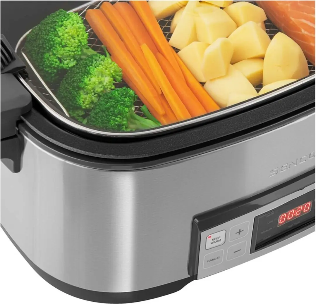 Sencor SPR 5500SS MultiCooker 7L - 1350W - Zilver - afbeelding 3 van 6