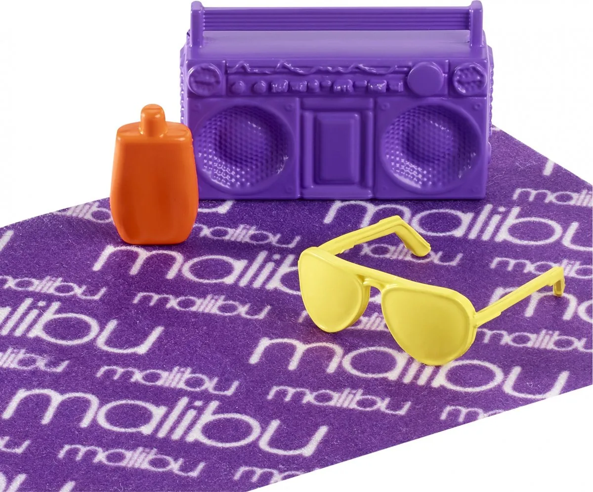 Barbie Malibu Speelset GYG18 - Multicolor