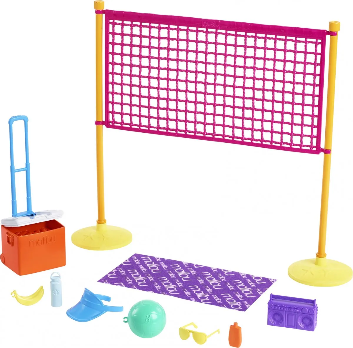 Barbie Malibu Speelset GYG18 - Multicolor