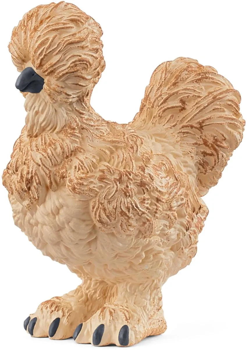 Schleich Farm World Zijdehoen 14891 - Meerkleurig