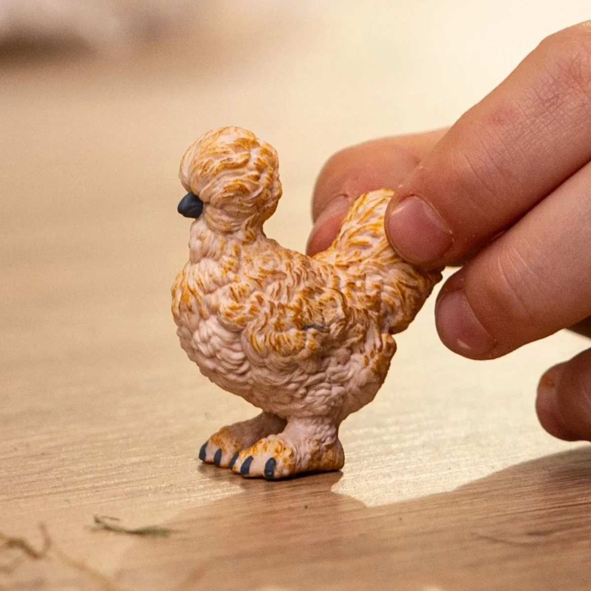 Schleich Farm World Zijdehoen 14891 - Meerkleurig - afbeelding 6 van 6