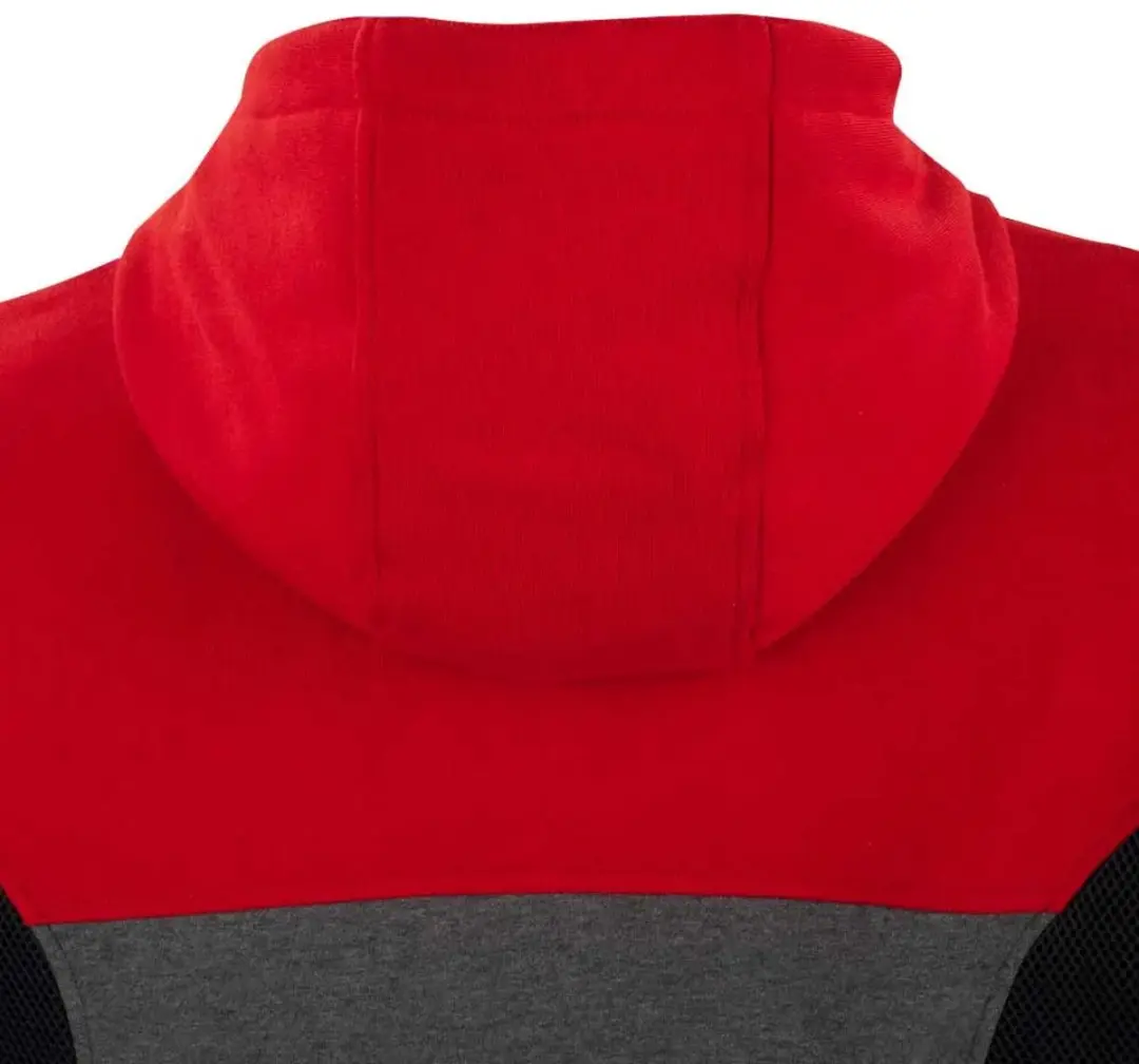 Bering Hoodiz Vented Jas - Antraciet Rood M
