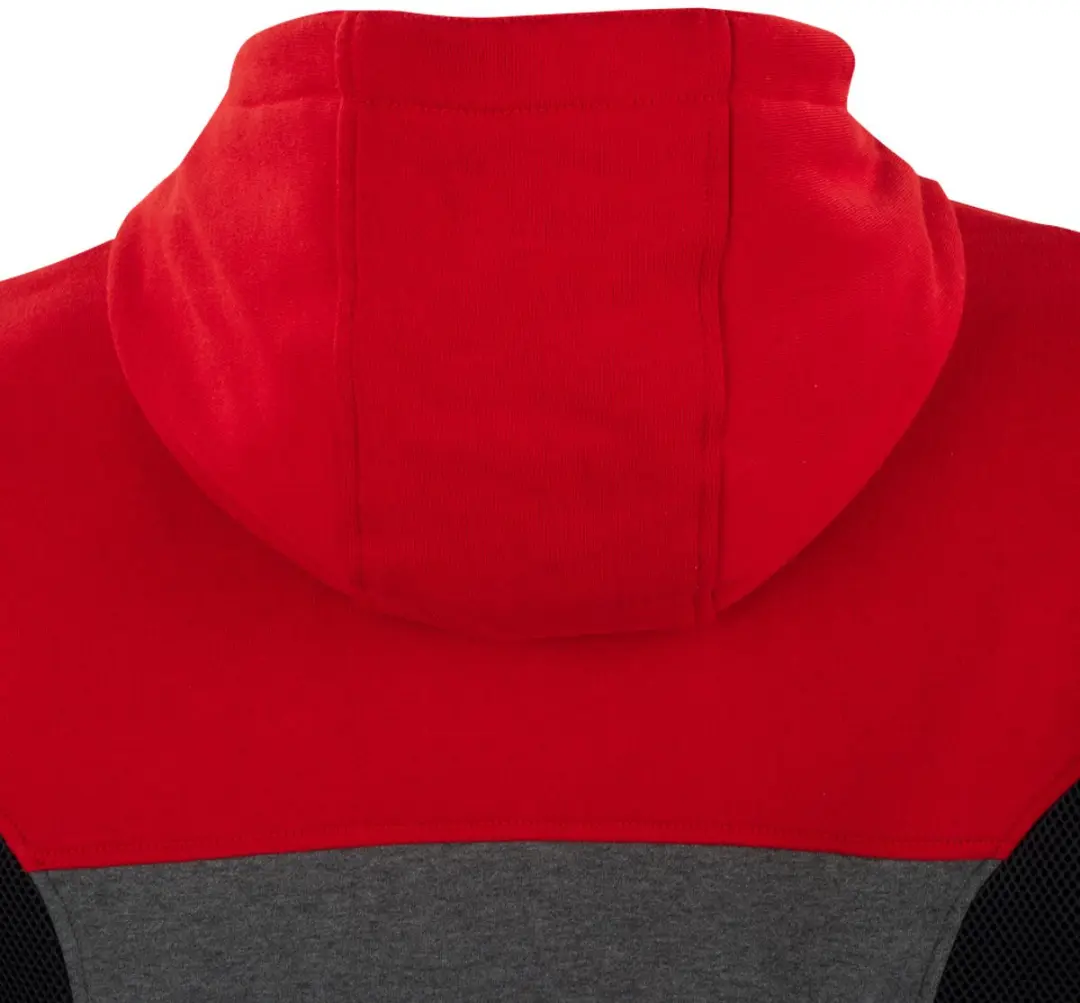 Bering Hoodiz Vented Jas - Antraciet Rood M