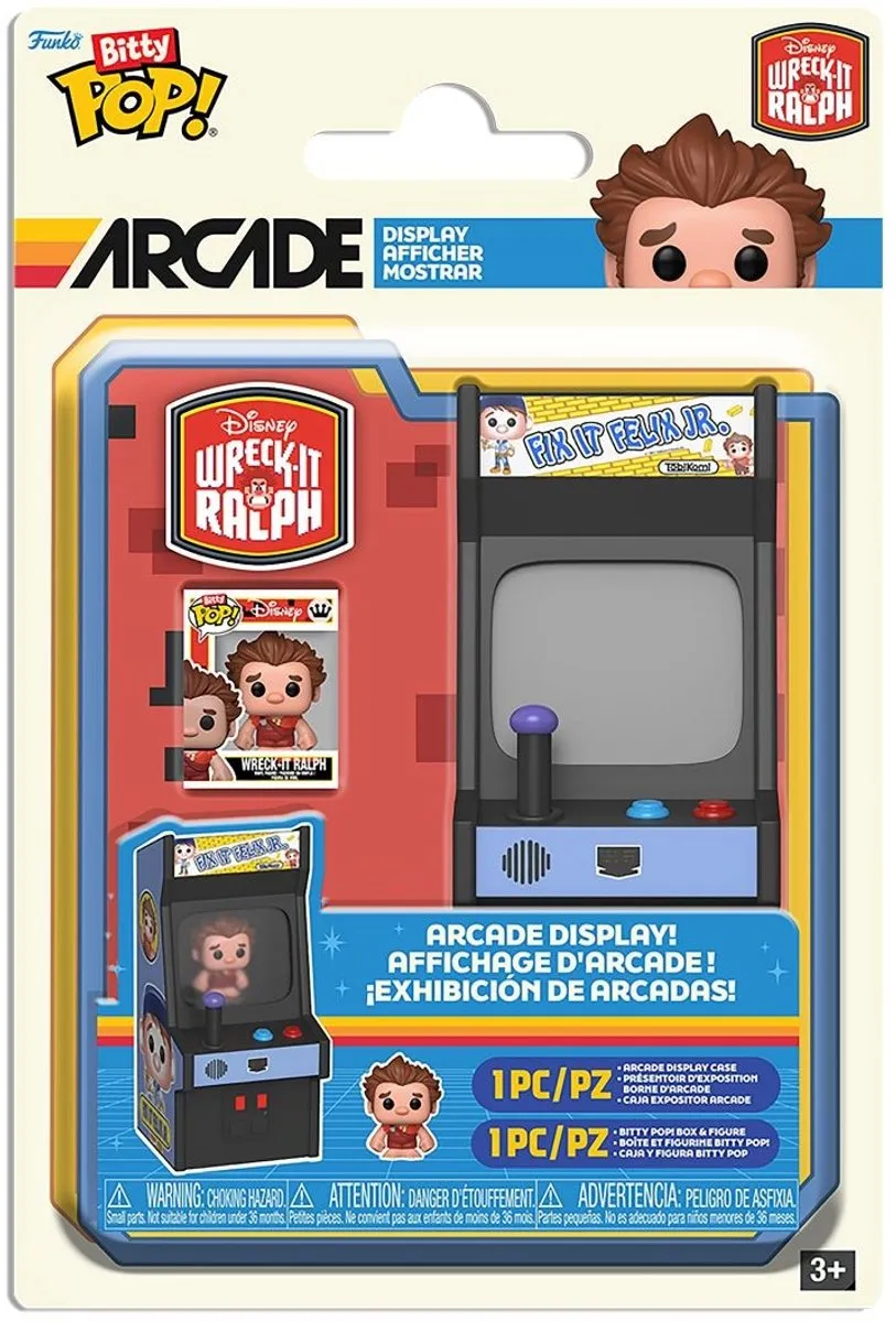 Funko Pop! Wreck-It Ralph Arcade Claw Figuur - Multicolor