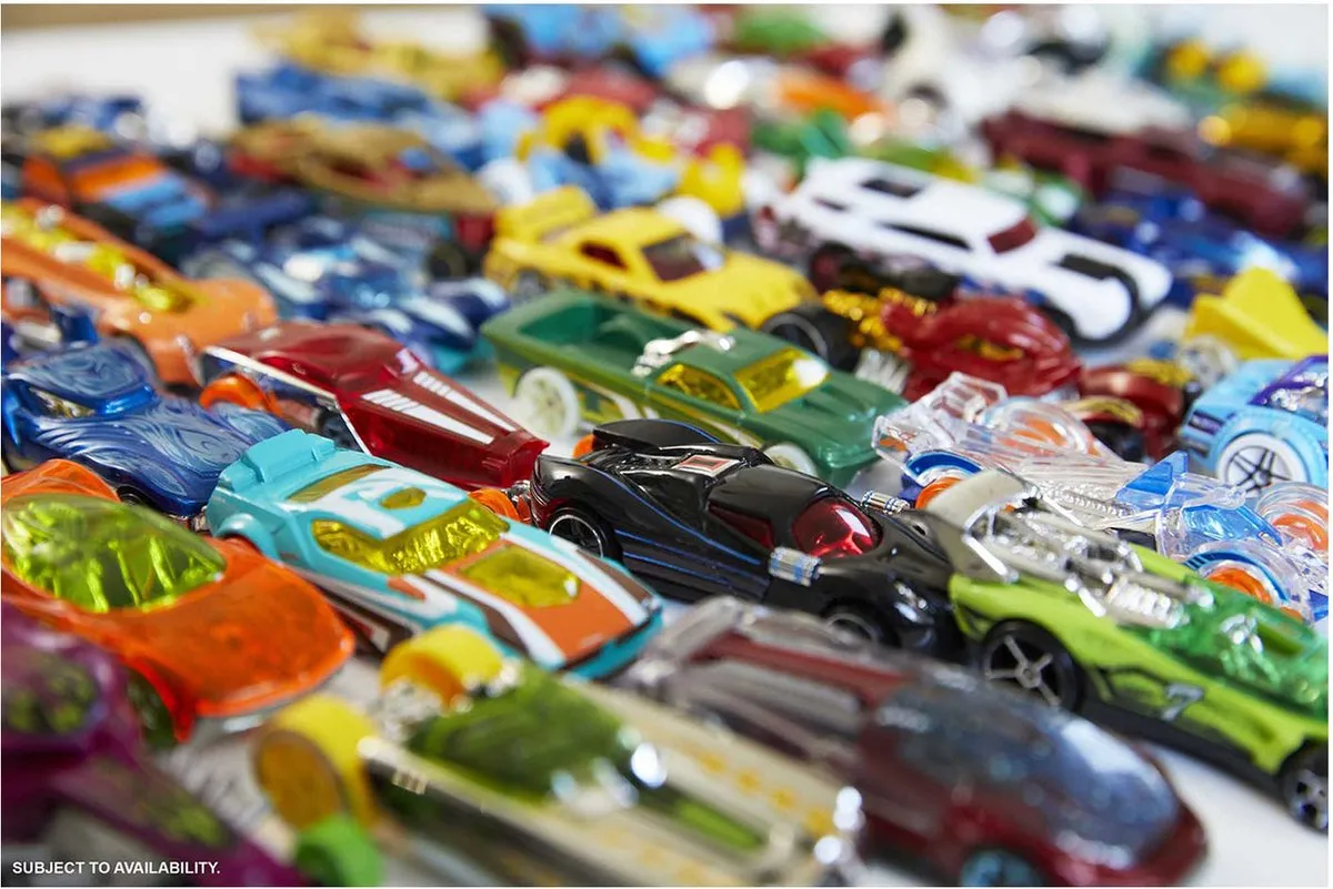 Mattel Games Hot Wheels 1/64 Schaalmodelvoertuigen 20 Stuks - H7045