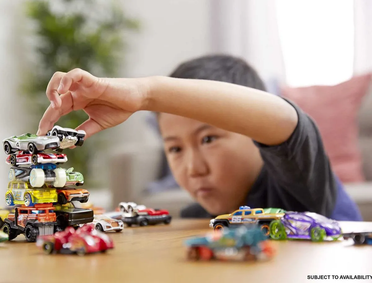 Mattel Games Hot Wheels 1/64 Schaalmodelvoertuigen 20 Stuks - H7045